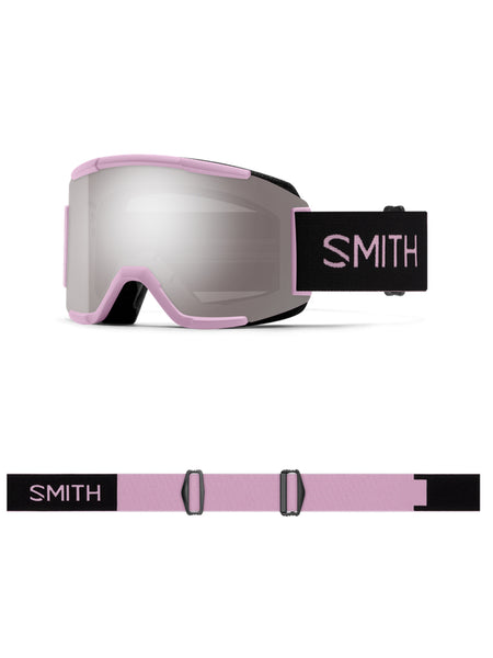 SMITH SQUAD SNOWBOARD GOGGLE - PROPER PINK SUN PLATINUM - 2025