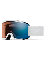 SMITH SQUAD SNOWBOARD GOGGLE - WHITE VAPOUR/PHOTOCHROMIC BLUE MIRROR WHITE VAPOUR PHOTOCHROMIC BLUE MIRROR GOGGLES