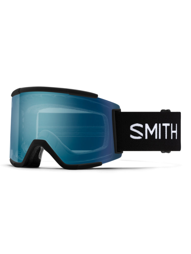 SMITH SQUAD XL SNOWBOARD GOGGLE - BLACK/BLUE MIRROR BLACK BLUE MIRROR GOGGLES