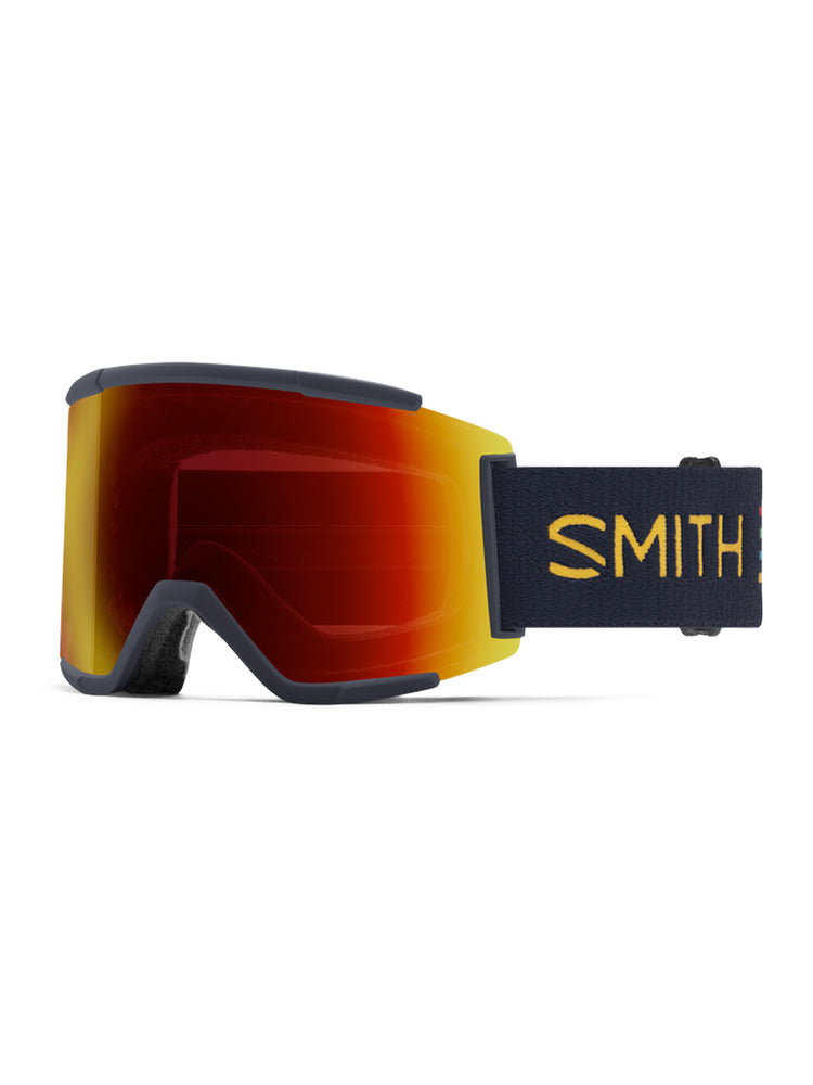 SMITH SQUAD XL SNOWBOARD GOGGLE - MIDNIGHT SLASH SUN RED - 2024 MIDNIGHT SLASH SUN RED GOGGLES