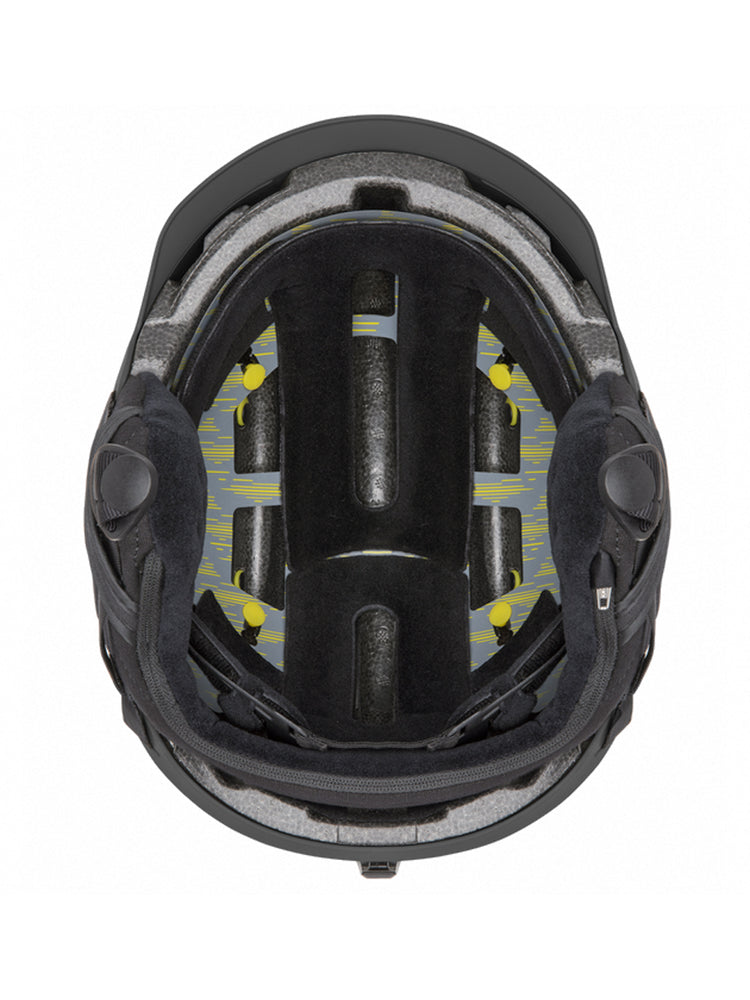 SMITH Scout MIPS Casco Da Snowboard/Sci – Regolazione Temperatura, 8 Ventole, Nero Opaco Taglia M (55-59 Cm)