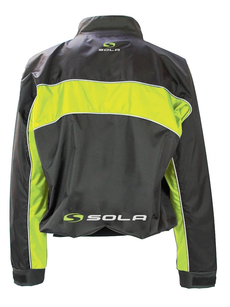 Sola Charge Taped Adults Spray Top - Black Green Spray tops