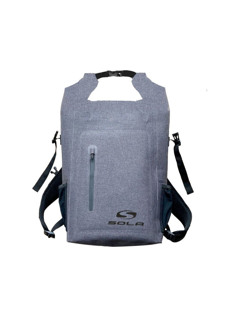 
                  
                    Load image into Gallery viewer, Sola Double Chamber Backpack Grey/Black Dry Bags
                  
                