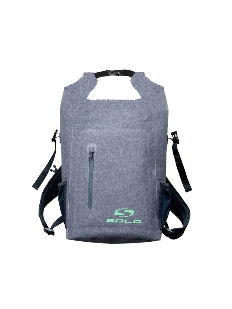 
                  
                    Load image into Gallery viewer, Sola Double Chamber Backpack Grey/Mint Dry Bags
                  
                