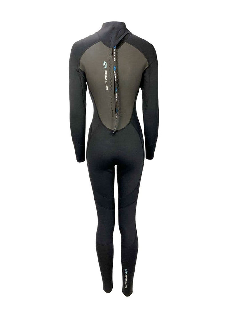 Sola Womens Ignite 3/2mm Wetsuit - Black - 2023 Womens summer wetsuits