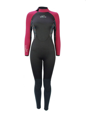 
                  
                    Load image into Gallery viewer, Sola Womens Star 5/4MM Wetsuit - Black Burgandy - 2024 Womens winter wetsuits
                  
                