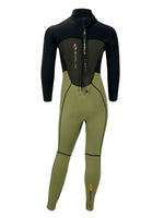 Sola Storm 3/2mm Kids Wetsuit - Khaki Kids summer wetsuits