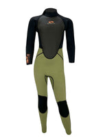 Sola Storm 3/2mm Kids Wetsuit - Khaki XXXL Kids summer wetsuits