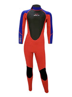 Sola Storm 3/2mm Kids Wetsuit - Red Kids summer wetsuits