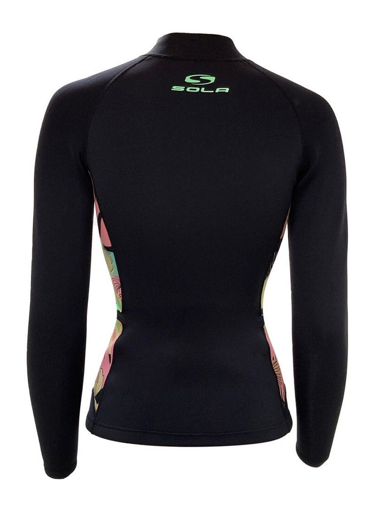 Sola Womens Ignite 2mm Front Zip Neoprene Wetsuit Jacket - 2024 Womens summer wetsuits