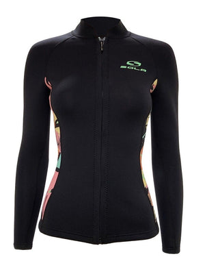 
                  
                    Load image into Gallery viewer, Sola Womens Ignite 2mm Front Zip Neoprene Wetsuit Jacket - 2024 Womens summer wetsuits
                  
                