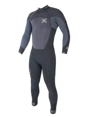 
                  
                    Load image into Gallery viewer, Sooruz Guru Wind 5/4MM Back Zip Wetsuit - Black - 2026 Mens winter wetsuits
                  
                