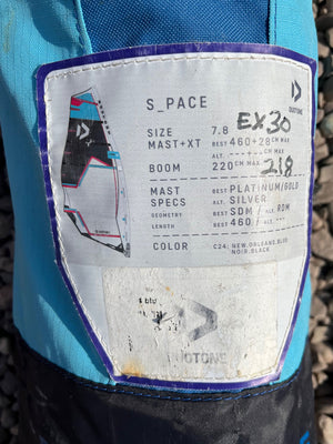 
                  
                    Load image into Gallery viewer, 2021 Duotone S Pace 7.8m2 Used windsurfing sails
                  
                