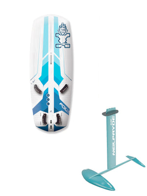 
                  
                    Load image into Gallery viewer, 2021 Starboard Foil Freeride Starlite Carbon Windsurf Foiling Package 150lts Glide Foiling Boards
                  
                