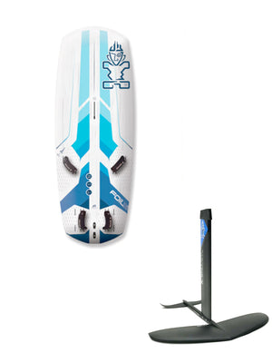 
                  
                    Load image into Gallery viewer, 2021 Starboard Foil Freeride Starlite Carbon Windsurf Foiling Package 150lts Super Cruiser Foiling Boards
                  
                