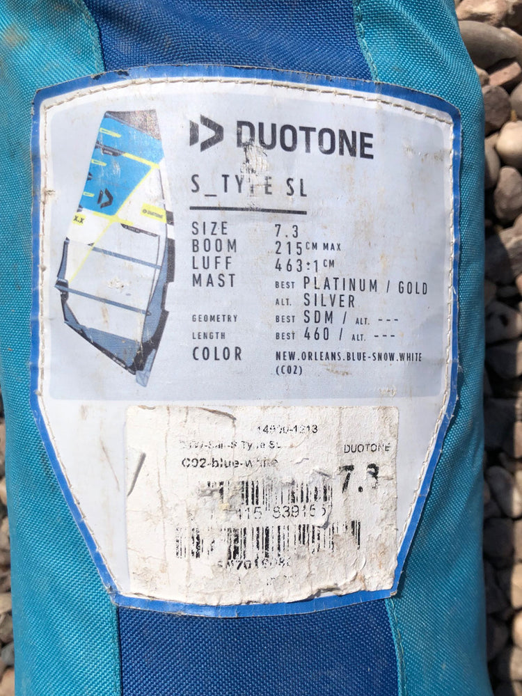 2019 Duotone S Type SL 7.3 m2 Used windsurfing sails
