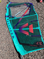 2023 Duotone Super Hero 3.7 m2 Used windsurfing sails
