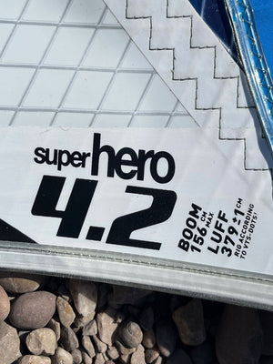 
                  
                    Load image into Gallery viewer, 2018 North Super Hero 4.2 m2 Used windsurfing sails
                  
                