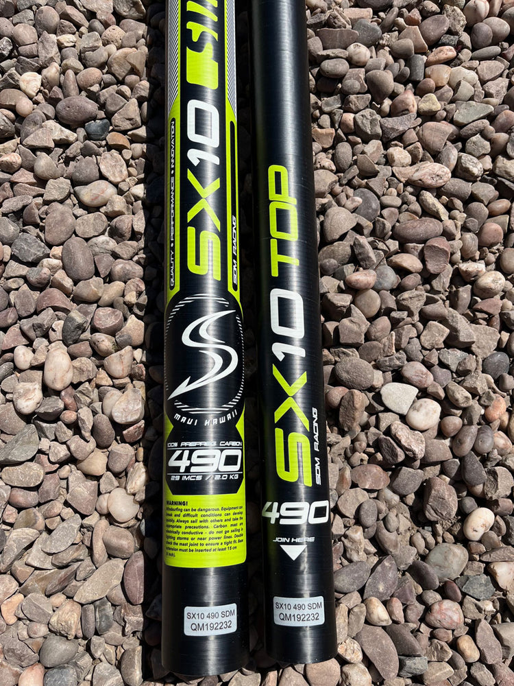 Simmer SX-10 490 SDM 100% carbon Used Windsurfing Mast Used windsurfing masts