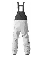 THIRTYTWO DEEP CREEK BIB SNOWBOARD PANT - GREY BLACK - 2024 SNOWBOARD PANTS