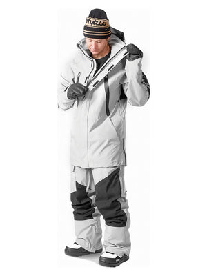 
                  
                    Load image into Gallery viewer, THIRTYTWO DEEP CREEK PARKA SNOWBOARD JACKET -GREY BLACK - 2024 SNOWBOARD JACKETS
                  
                