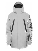 THIRTYTWO DEEP CREEK PARKA SNOWBOARD JACKET -GREY BLACK - 2024 GREY/BLACK SNOWBOARD JACKETS