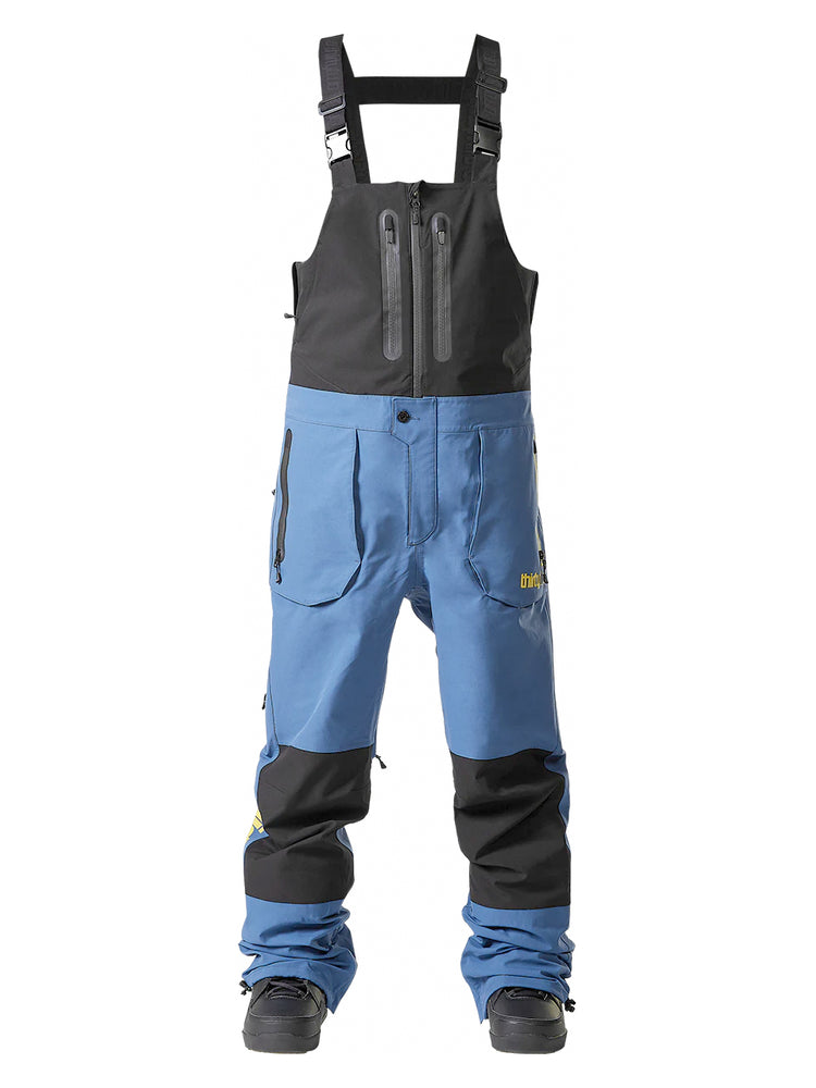 THIRTYTWO TM-3 BIB SNOWBOARD PANT - BLUE BLACK - 2024 BLUE/BLACK SNOWBOARD PANTS