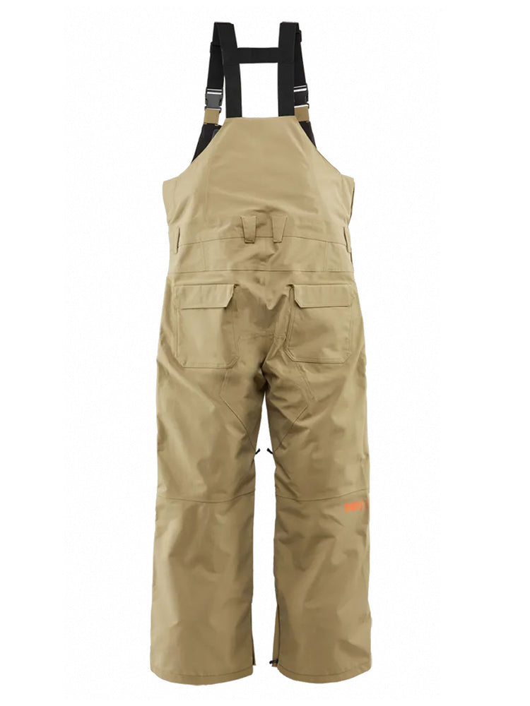THIRTYTWO BASEMENT BIB SNOWBOARD PANT - KHAKI - 2026 SNOWBOARD PANTS
