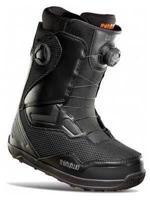
                  
                    Load image into Gallery viewer, THIRTYTWO TM-2 DOUBLE BOA WIDE SNOWBOARD BOOTS - BLACK - 2024 BLACK SNOWBOARD BOOTS
                  
                