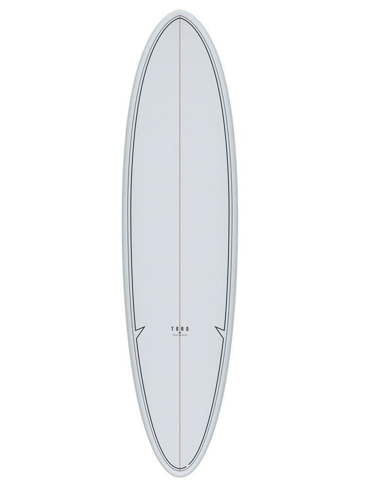TORQ MOD FUN 7'2" SURFBOARD - CLASSIC GREY 7'2" SURFBOARDS
