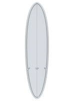 TORQ MOD FUN 7'2" SURFBOARD - CLASSIC GREY 7'2" SURFBOARDS