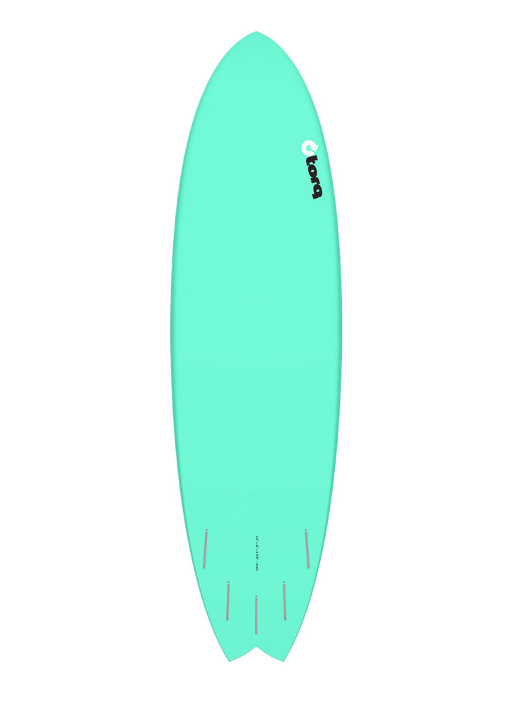 TORQ MOD FISH 6'10" SURFBOARD - SEA GREEN PINLINE SURFBOARDS