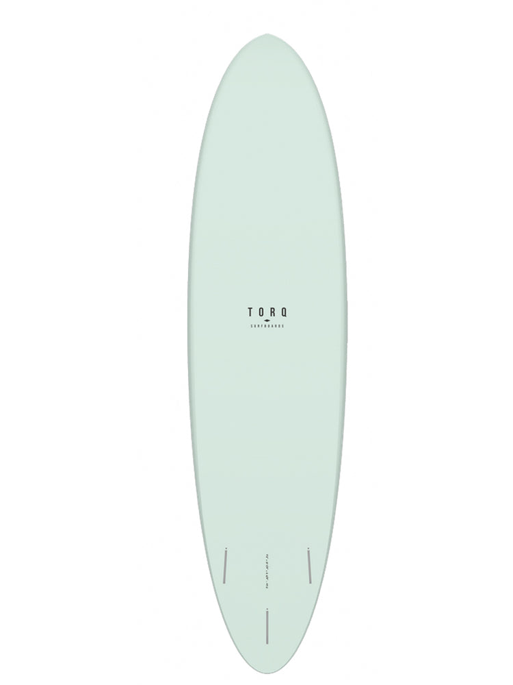 TORQ MOD FUN 7'2" SURFBOARD - PALM FIBRE PATTERN SURFBOARDS