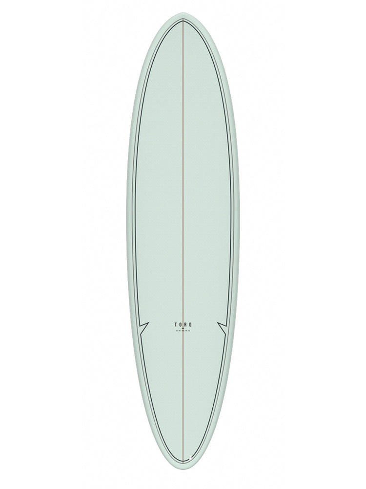 TORQ MOD FUN 7'2" SURFBOARD - PALM FIBRE PATTERN 7'2" SURFBOARDS