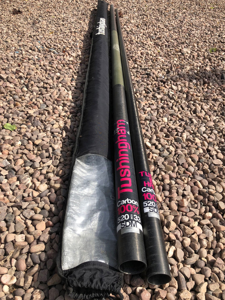 Tushingham Pro series 520 100% Carbon SDM Used Windsurfing Mast Used windsurfing masts