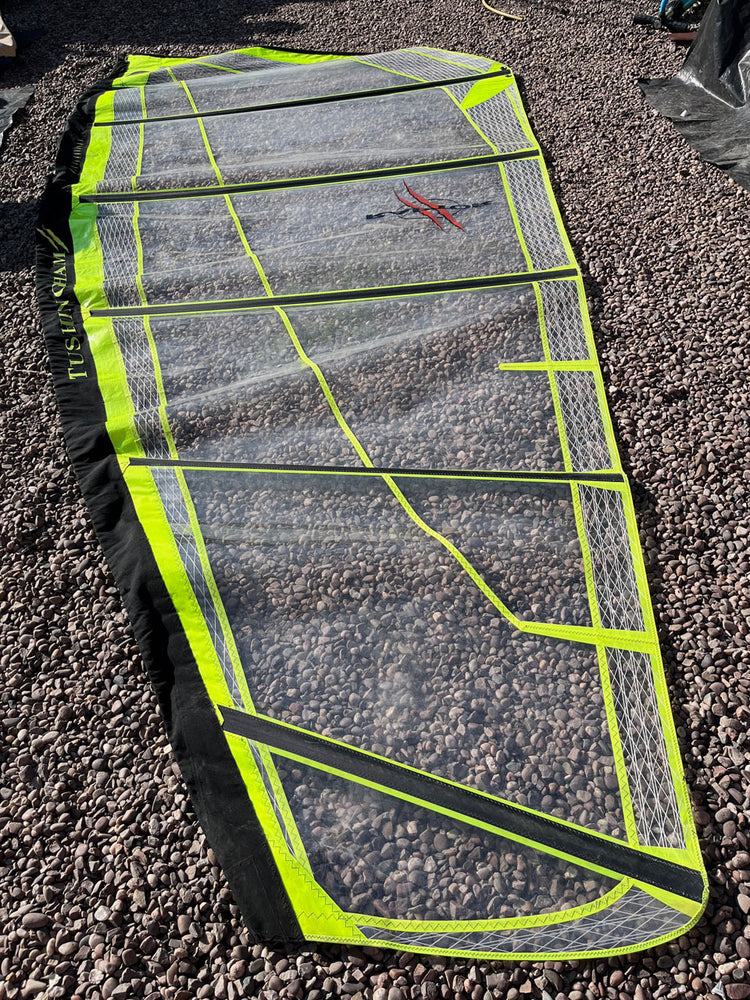 2000 Tushingham Raptor 7.2 m2 Used windsurfing sails