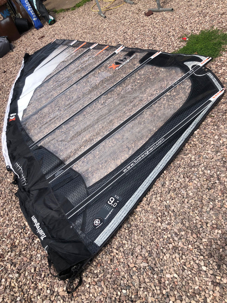 2014 Tushingham X 15 9.0 m2 Used windsurfing sails