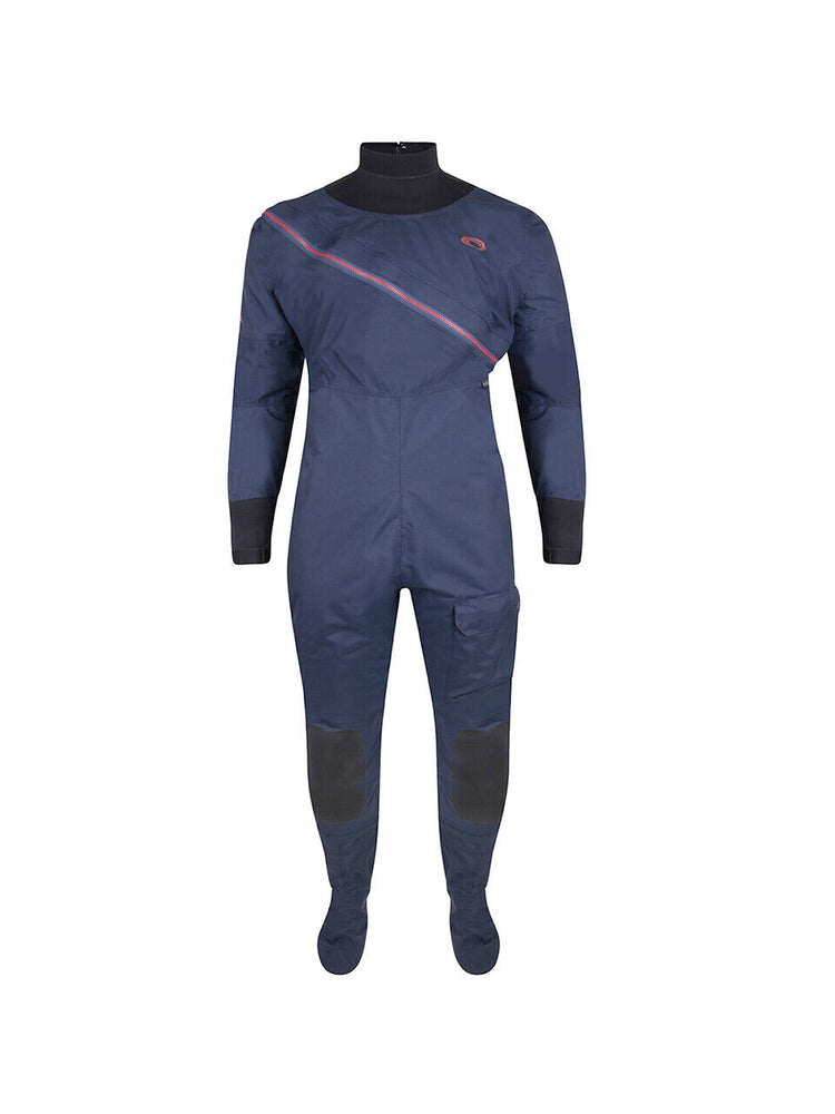 Typhoon Beanell Ezeedon 2.0 Drysuit With Socks - Navy Maroon Drysuits