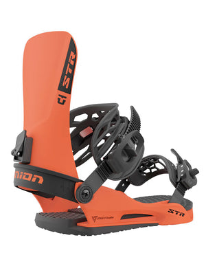 
                  
                    Load image into Gallery viewer, UNION STR SNOWBOARD BINDINGS - HUNTER ORANGE - 2024 SNOWBOARD BINDINGS
                  
                