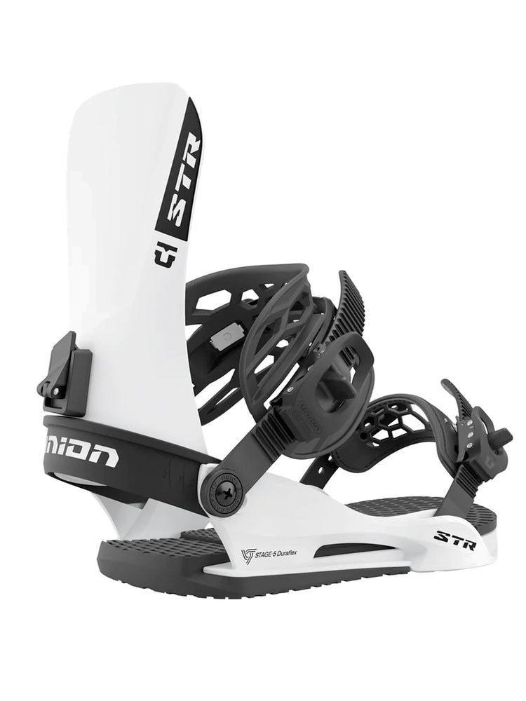 UNION STR SNOWBOARD BINDINGS - WHITE - 2024 SNOWBOARD BINDINGS