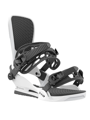 
                  
                    Load image into Gallery viewer, UNION STR SNOWBOARD BINDINGS - WHITE - 2024 WHITE SNOWBOARD BINDINGS
                  
                