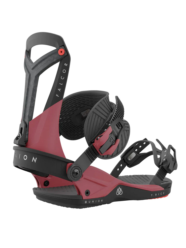 UNION FALCOR SNOWBOARD BINDINGS - RED - 2024 SNOWBOARD BINDINGS