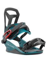 UNION FALCOR SNOWBOARD BINDINGS - TEAL - 2025 TEAL SNOWBOARD BINDINGS