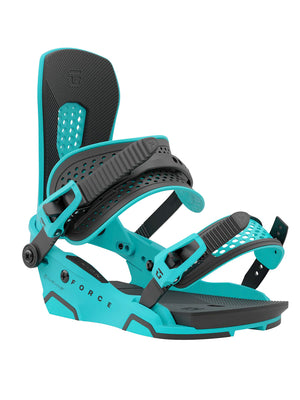 
                  
                    Load image into Gallery viewer, UNION FORCE SNOWBOARD BINDINGS - CYAN - 2024 CYAN SNOWBOARD BINDINGS
                  
                