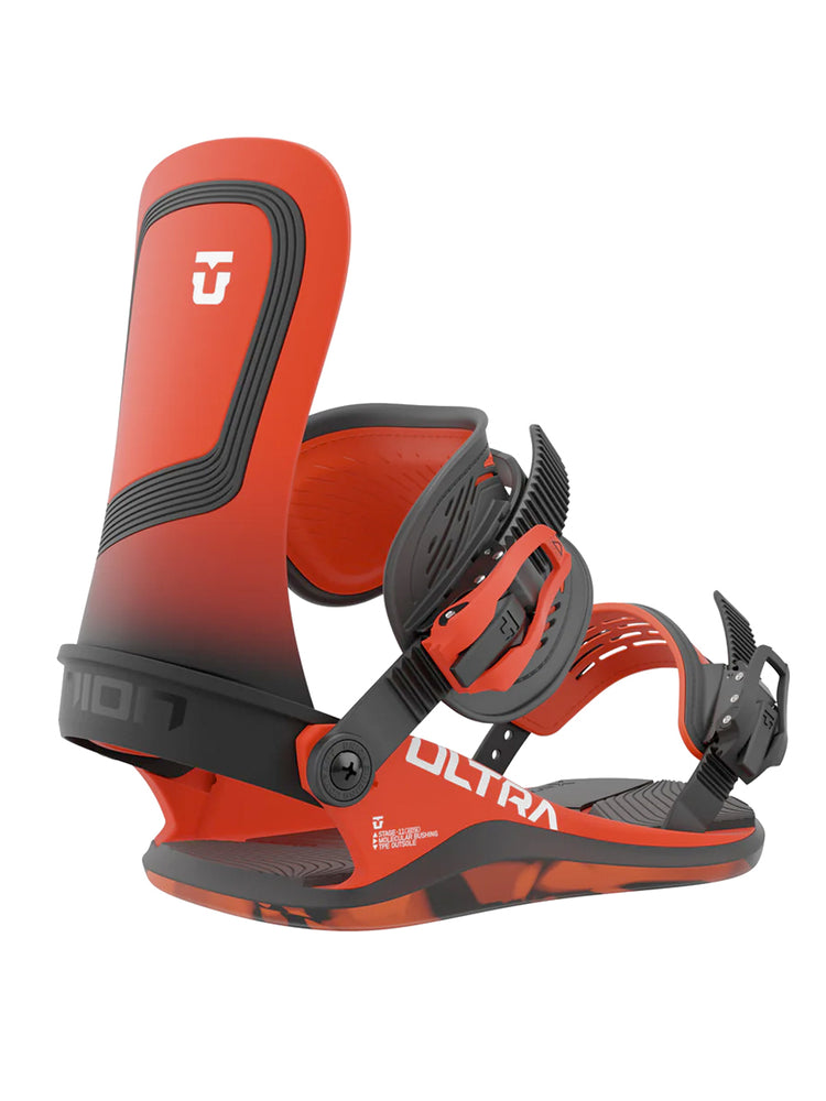 UNION ULTRA SNOWBOARD BINDINGS - HOT RED - 2024 SNOWBOARD BINDINGS