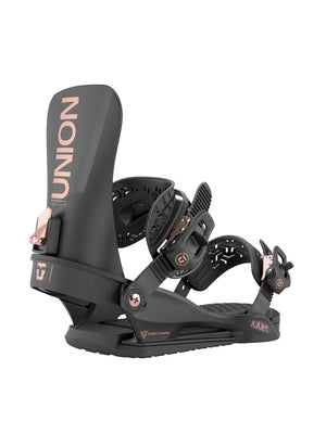
                  
                    Load image into Gallery viewer, UNION WOMENS JULIET SNOWBOARD BINDINGS - BLACK - 2026 SNOWBOARD BINDINGS
                  
                