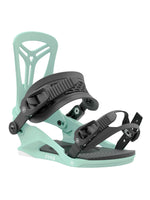 UNION WOMENS ROSA SNOWBOARD BINDINGS - AQUA - 2024 AQUA SNOWBOARD BINDINGS