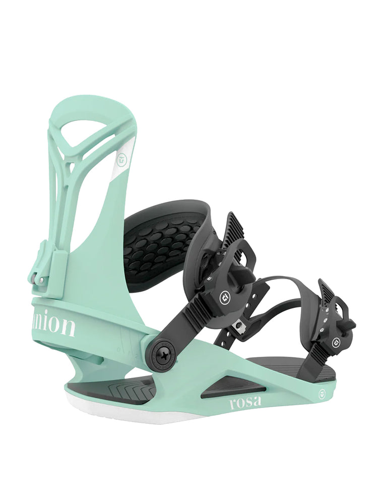 UNION WOMENS ROSA SNOWBOARD BINDINGS - AQUA - 2024 SNOWBOARD BINDINGS