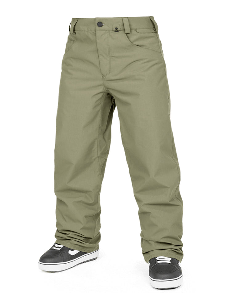VOLCOM 5-POCKET SNOWBOARD PANT - IVY - 2025 IVY SNOWBOARD PANTS