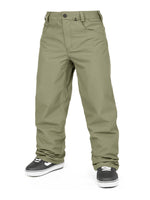 VOLCOM 5-POCKET SNOWBOARD PANT - IVY - 2025 IVY SNOWBOARD PANTS